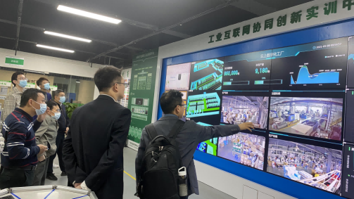 探讨最前沿智能化技术，欢迎潮州市工信局、联通公司一行莅临EVO视讯平台智能！